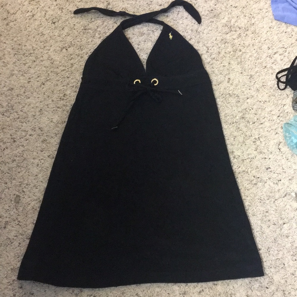 Terry cloth beach dress